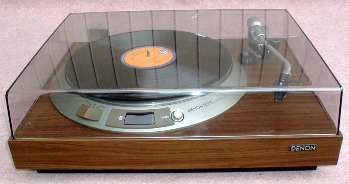 Denon DP-1600 Direct Drive Turntable Record Player Cartridge Very Good -  Fresh Stock Dated September 2024